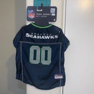 NFL SEAHAWKS PET JERSEY MEDIUM